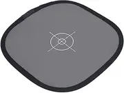 Camera Focus Board, 30CM 18% Exposure Grey Card White Balance Card, Double Sided Gray Reflectance Reflector Foldable with Carry Pouch White Balance Card for Photography