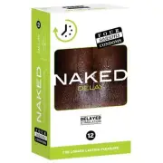 Four Seasons Naked Delay Condoms (12) RETAIL PACK