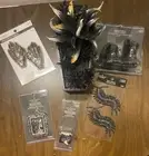 Halloween Lot Party Decorations Random Decor Minis Millipede Aloe In Coffin NWT