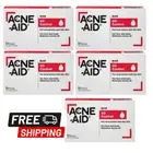 Acne Aid Face Body Soap Bar Oil Control Acne Primple Prone Oily Skin 100 g x 5