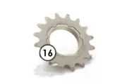 MICHE Kit Pinion 16d Pista Fixed Gear Replacement 1/8+ Support Threaded Scatt