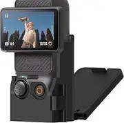 Geekria Magnetic Mount Stand Compatible with DJI Osmo Pocket 3 Action Camera, Desktop Stabilizer Mounts, Adjustable Handle, Suitable for Desk, Outdoor, Car Shoot (Black)