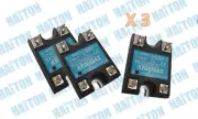 BULK SALES: 3 x Lamp Dimmer Control KYOTTO Solid State Variable Relay KR2040AX 4