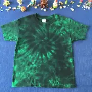 Tie Dye Spiral T Shirt Size Youth Medium ~ Handmade in Erie, PA