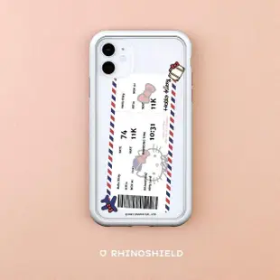 【RHINOSHIELD 犀牛盾】iPhone 11/11 Pro/Max Mod NX手機殼/機票(Hello Kitty)