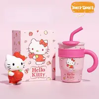 在飛比找蝦皮商城精選優惠-【LUCKY】Hello Kitty兒童保溫杯 吸管馬克杯 