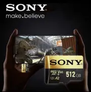 SONY Micro SD Card High Speed SD Memory Card 512GB MicroSD U3 A2 TF Flash Card