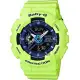 CASIO 卡西歐 Baby-G 運動雙顯手錶-螢光綠 BA-110PP-3A