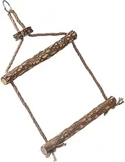 COLLBATH Pet Parrot Swing Chewing Hanging Perch for Bird Cage for Parakeets Cockatiels and Lovebirds Durable Bird Chewing