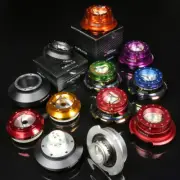 NRG RED STEERING WHEEL SHORT HUB+GEN 2.8 QUICK RELEASE BLUE FOR 200/240SX 300ZX (for: Nissan)