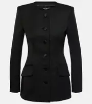 [Dolce & Gabbana] Dolce & Gabbana Crêpe blazer AU 10 black