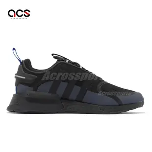 adidas 休閒鞋 NMD V3 男鞋 女鞋 黑 藍 運動鞋 緩震 愛迪達 HQ4447