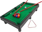 Mini Billiard Table Game 1 Set Suit for Boys and Girls Adults Mini Pool Table Desk Game Interactive Family Entertainment Sturdy Safe