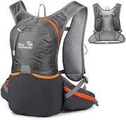 Outplea 12L Small Motorcycle Backpack, Lightweight Bicycle Backpack for Men and Women, Multifunctional Hiking Backpack, Small, Running Backpack, Hydration Backpack, Trail Running Backpack for Marathon