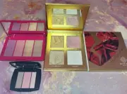 LANCOME + BROW BAR BY REEMA 3 Highlighter & Blush Palettes NEW
