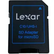 Lexar Micro SD Adapter C10 UHS-I High-Speed Memory Card Adapter Micro SDXC SDHC