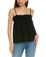 Brook + Lynn Linen-Blend Tank
