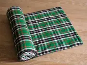 Masai Shuka Blanket Green African Maasai Shawl Scarf Tablecloth 2 x 1.5 meters