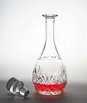 Bezrat Wine Decanter - 100% Hand Blown Lead-Free Crystal Glass, Red Wine Carafe, Wine Gift, Wine Accessories
