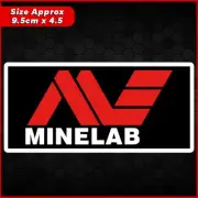 MINELAB Metal Detector Sticker For Laptop Car Ute Truck Van Mancave Shed Decal