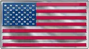 Team ProMark Mens Womens Girls Boys Unisex USA Flag Color Auto Emblem CE3US01, Blue, 6.25