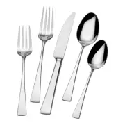 *NEW* Mikasa Lucia 18/10 Stainless Steel 20-Piece Flatware Set