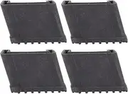 4pcs Ladder Foot Cover Ladder Feet Pad Ladder Foot Pads Desk Stuff Chair Leg Stoppers Desk Supplies Resistant Ladder Feet No Dig Fence Panels Stair Telescopic Rubber Ladder Pad