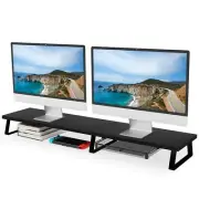 Aothia Large Dual Monitor Stand Riser - Monitor Stand For 2 Monitors, Monitor...