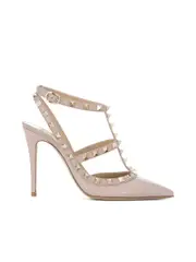 Valentino Garavani Rockstud Ankle Strap Heels