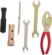 MOLUCKFU 1 Set Maintenance Tool Kit Complete with Pliers Wrenches Plug Remover Screwdriver Portable Repair Tools Models