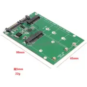 mSATA SSD to SATA M.2 B / B+M KEY NGFF & 2.5" III Board Adapter Converter Card L