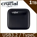 美光 MICRON CRUCIAL X6 1TB 外接式 SSD