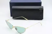 NEW CHRISTIAN DIOR MISSDIOR B1U B0O0 GOLD AUTHENTIC SUNGLASSES WCASE 63-14