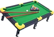 Mini Pool Table Game Tabletop Pool Table Toy,Lightweight,Home Office Small Tabletop Billiards for Adults Parent Child Family