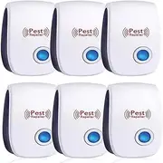 6pcs Ultrasonic Pest Repeller Electronic Reject Mouse Rat Mosquito Insect Control AU
