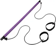 Pilates Bar Fitness Equipment Detachable Workout Belt Stretched Toning Bar Pull Up Rod for Men