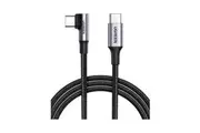 UGREEN 90 Degree Angle USB-C Male to USB-C Male 100W Braided Cable 3m