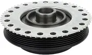 SCITOO Harmonic Balancer LR078547 Crankshaft Belt Drive Pulley 2015-2019 for Land Rover Discovery Sport 2013-2015 for Land Rover LR2 2012-2019 for Land Rover Range Rover Evoque