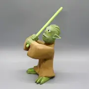 NAVAJO FOLK ART-HANDMADE STAR WARS "YODA" by VIRGIL WOOD - NATIVE AMERICAN