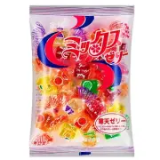 Kinjo Seika Mixed Fruit Agar Jelly Sweets 260g X 3, Value Size, Japan, US Seller