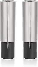 Sliverdew 2 Pack 1/4"" to 1/8"" Collet Adapter, High-Carbon Steel 1/4 to 1/8 Router Collet Adapter Converter for CNC Lathe Router Cutter Milling Bit Collet Reducer, 544659_2_312YSthHf