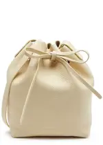 Mansur Gavriel Soft Mini Leather Bucket bag - Ivory ONE SIZE