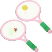 Outanaya 1Set Badminton Racket for Outdoor Sports Badminton Set with Balls Fun Leisure Play for Boys and Suitable for Ages for Skill Development