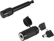 JUMPLAWN Trailer Hitch Lock with Key Durable Theft Lockable Pin for Secure Connection for Car Truck Boat and Bicycle Trailers Enhanced Safety and Travel Confidence