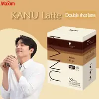 在飛比找森森購物網優惠-【Maxim】KANU 雙倍拿鐵咖啡(13.5gx50入)