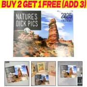 1PCS Nature's Dick Pics 2025 Calendar | Gag Gift | Funny Gift | White Elephant+