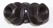 100 BULK Qty-GR8 Flange Lock Nut 1/2-13(12518B)