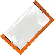 Perfk Fish Lures Wrap Lures Preserve Transparent Multifunctional PVC Puncture Resistant Fishing Storage Bag for Freshwater Adults, L