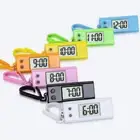 Table Electronic Clock Silent High Accuracy Mini Digital Desktop Clock Triangle
