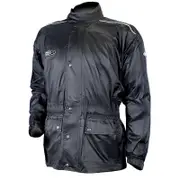 Motodry Lightning Motorcycle Rain Jacket Black